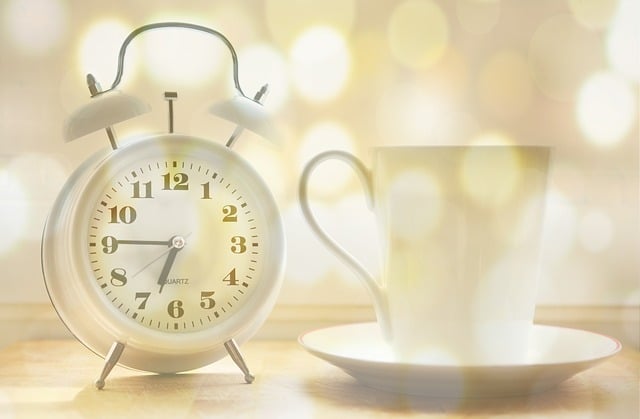 Clock and Coffee